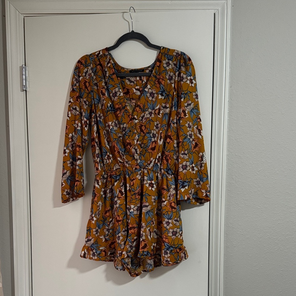 Staccato Multicolor Floral Romper